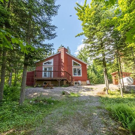 Les Chalets Tourisma - Chalet Dans Les Bois Avec Lac Prive - Le Colibri Saint-Raymond Zewnętrze zdjęcie